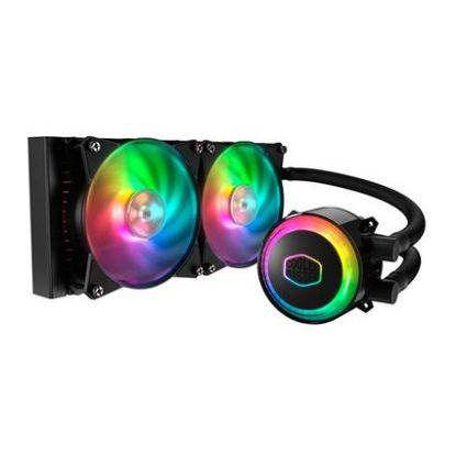 Imagem de Cooler CPU Cooler Master MasterLiquid ML240R RGB Liquid